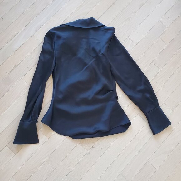 SIMKHAI ! Symone Long Sleeve Cowl Top (US/2) - Picture 12 of 16